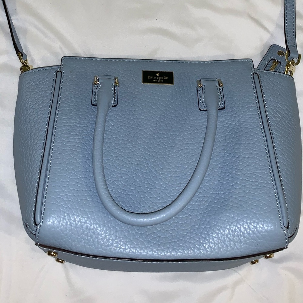 Never used Kate Spade blue shoulder bag